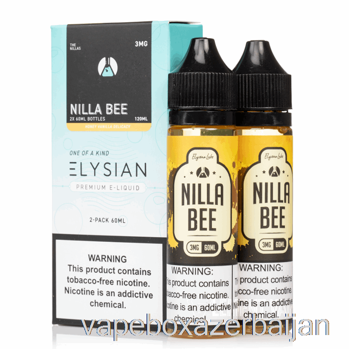 Vape Smoke Nilla Bee - Elysian Labs - 120mL 3mg